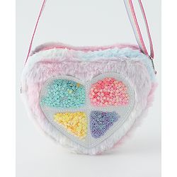 Babyhug Free Size Sling Bag With Heart Design - Multicolour