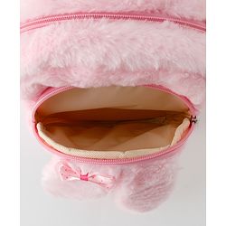 Babyhug Free Size Fashion Backpacks With Bunny Ear Applique - Pink