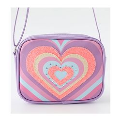 Babyhug Free Size Sling Bag With Hearts Design - Multicolor