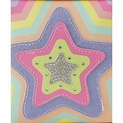 Pine Kids Free Size Sling Bag With Star Design - Multicolour