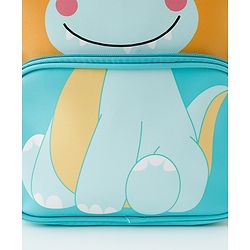 Babyhug Free Size Fashion Backpacks With Dino Design - Yellow & Blue