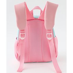 Babyhug Free Size Fashion Backpacks With Koala Design - Blue & Pink