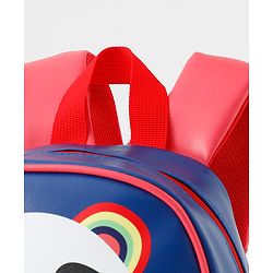 Babyhug Free Size Fashion Backpacks With Panda Design - Navy Blue & Pink