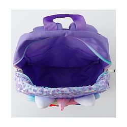 Babyhug Free Size Fashion Backpacks With Unicorn Sequins Design - Light Blue