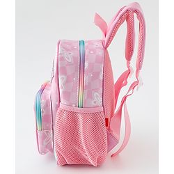 Babyhug Free Size Fashion Backpacks With Butterfly Design & Applique - Multicolour