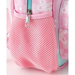 Babyhug Free Size Fashion Backpacks With Butterfly Design & Applique - Multicolour