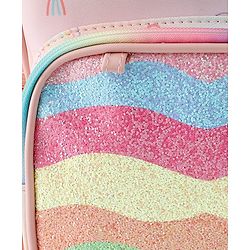 Babyhug Free Size Fashion Backpacks With Rainbow Design & Applique - Multicolour