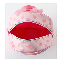 Babyhug Free Size Fashion Backpack with Floral Print &  Applique - Pink