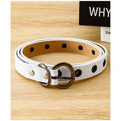 Babyhug Free Size Belt - White