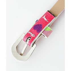 Babyhug Belt with Heart Print - Multicolor