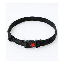 Babyhug Belt with Star on Buckle - Black