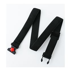 Babyhug Belt with Star on Buckle - Black
