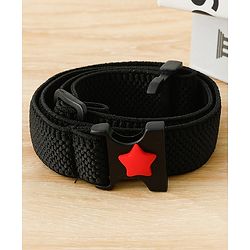 Babyhug Belt with Star on Buckle - Black