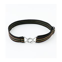 Babyhug Striped Belt - Black