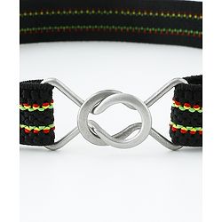 Babyhug Striped Belt - Black