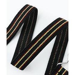 Babyhug Striped Belt - Black