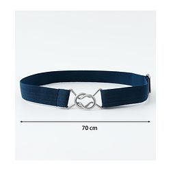 Babyhug Solid Color Belt - Navy Blue