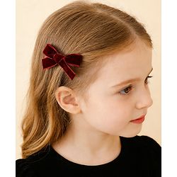 Babyhug Free Size Bow & Butterfly Clips Pack of 5 - Multicolor