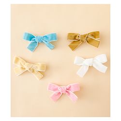 Babyhug Free Size Bow & Butterfly Clips Pack of 5 - Multicolor