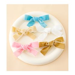 Babyhug Free Size Bow & Butterfly Clips Pack of 5 - Multicolor