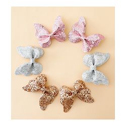Babyhug Free Size Bow & Butterfly Clips Pack of 6 - Multicolor