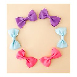 Babyhug Free Size Bow & Butterfly Clips Pack of 2 - Multicolor