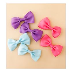 Babyhug Free Size Bow & Butterfly Clips Pack of 2 - Multicolor