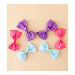 Babyhug Free Size Bow & Butterfly Clips Pack of 2 - Multicolor