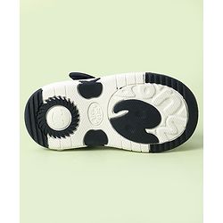 Cute Walk by Babyhug Velcro Closure Sandals With Football Applique - Navy Blue