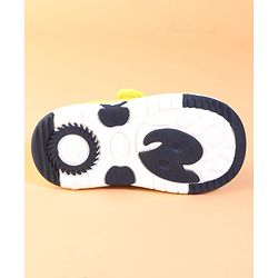 Cute Walk by Babyhug Casual Shoes With Velcro Closure & Dino Applique - Yellow