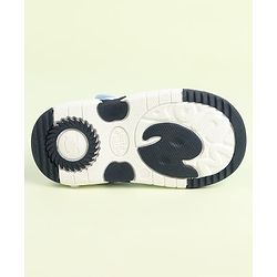 Cute Walk by Babyhug Velcro Closure Sandals with Butterfly Applique - Purple