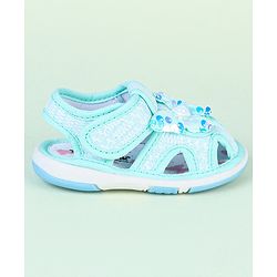 Cute Walk by Babyhug Sandals With Butterfly Applique & Velcro Closure - Purple