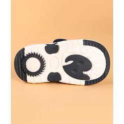Cute Walk by Babyhug Velcro Closure Casual Shoes with Kitty & Heart Print - Navy Blue