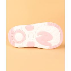 Cute Walk by Babyhug Velcro Closure Casual Shoes with Kitty & Heart Print - Navy Blue