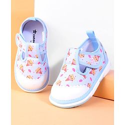 Cute Walk by Babyhug Velcro Closure Casual Shoes With Unicorn Print - Purple