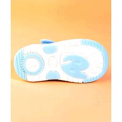 Cute Walk by Babyhug Velcro Closure Casual Shoes With Unicorn Print - Purple