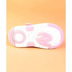 Cute Walk by Babyhug Velcro Closure Casual Shoes With Unicorn Print - Purple