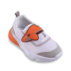 Cute Walk by Babyhug Velcro Closure Sneaker with Fish Applique - Blue