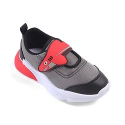 Cute Walk by Babyhug Velcro Closure Sneaker with Fish Applique - Blue