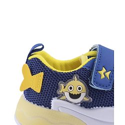 Cute Walk by Babyhug Velcro Closure Sneaker with Animal Applique - Blue