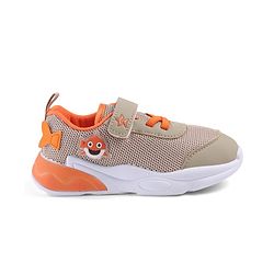 Cute Walk by Babyhug Velcro Closure Sneaker with Animal Applique - Blue