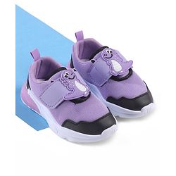 Cute Walk by Babyhug Velcro Closure Sneaker with Dino Applique - Red