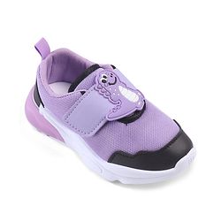 Cute Walk by Babyhug Velcro Closure Sneaker with Dino Applique - Red