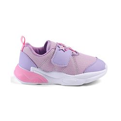 Cute Walk by Babyhug Velcro Closure Sneakers with Star Applique - Purple