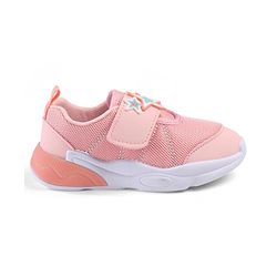 Cute Walk by Babyhug Velcro Closure Sneakers with Star Applique - Purple