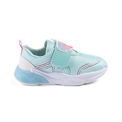 Cute Walk by Babyhug Velcro Closure Sneakers with Unicorn Applique - Mint