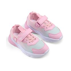 Cute Walk by Babyhug Velcro Closure Sneakers with Animal Applique - Pink
