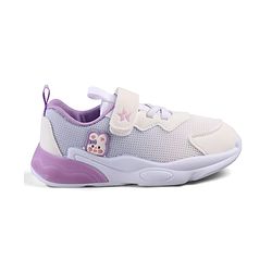 Cute Walk by Babyhug Velcro Closure Sneakers with Animal Applique - Pink