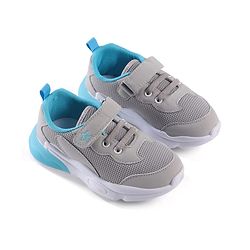 Cute Walk by Babyhug Sneaker Shoes With Velcro Closure - Grey