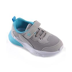 Cute Walk by Babyhug Sneaker Shoes With Velcro Closure - Grey